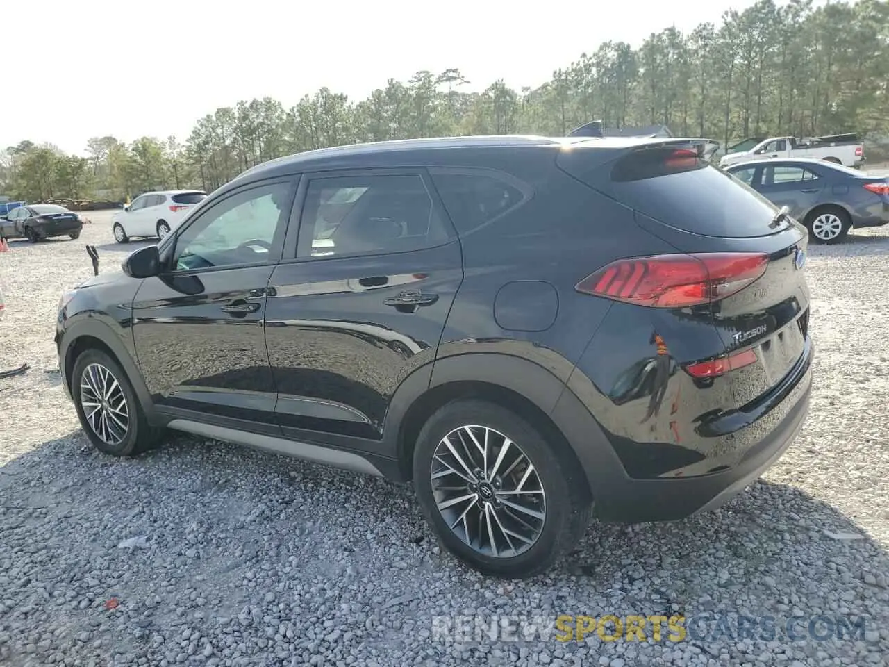 2 Photograph of a damaged car KM8J33AL7MU411783 HYUNDAI TUCSON 2021