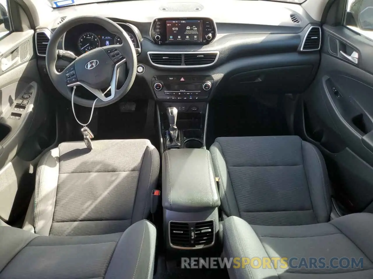 8 Photograph of a damaged car KM8J33AL7MU411783 HYUNDAI TUCSON 2021