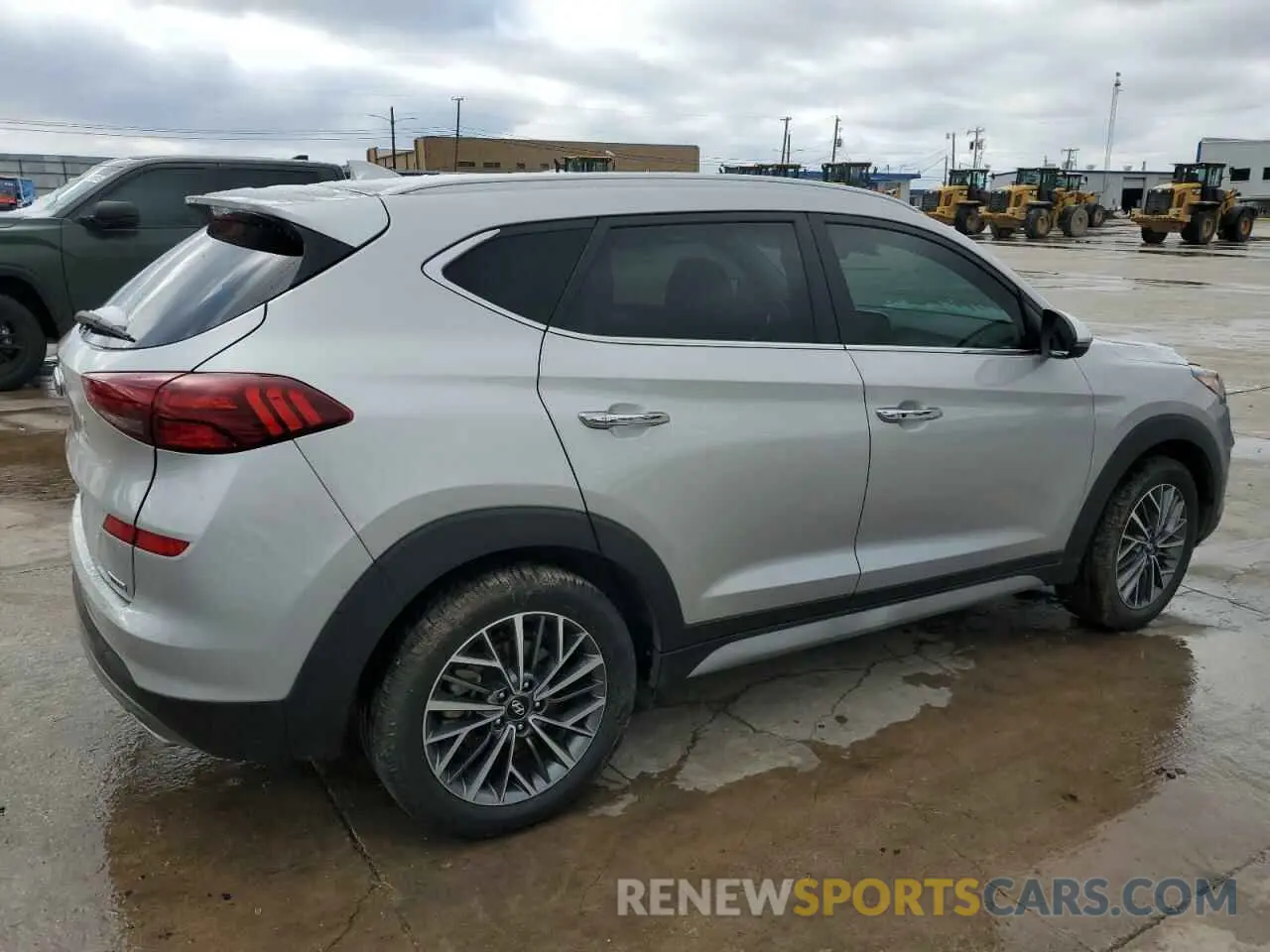 3 Photograph of a damaged car KM8J33AL8MU372248 HYUNDAI TUCSON 2021