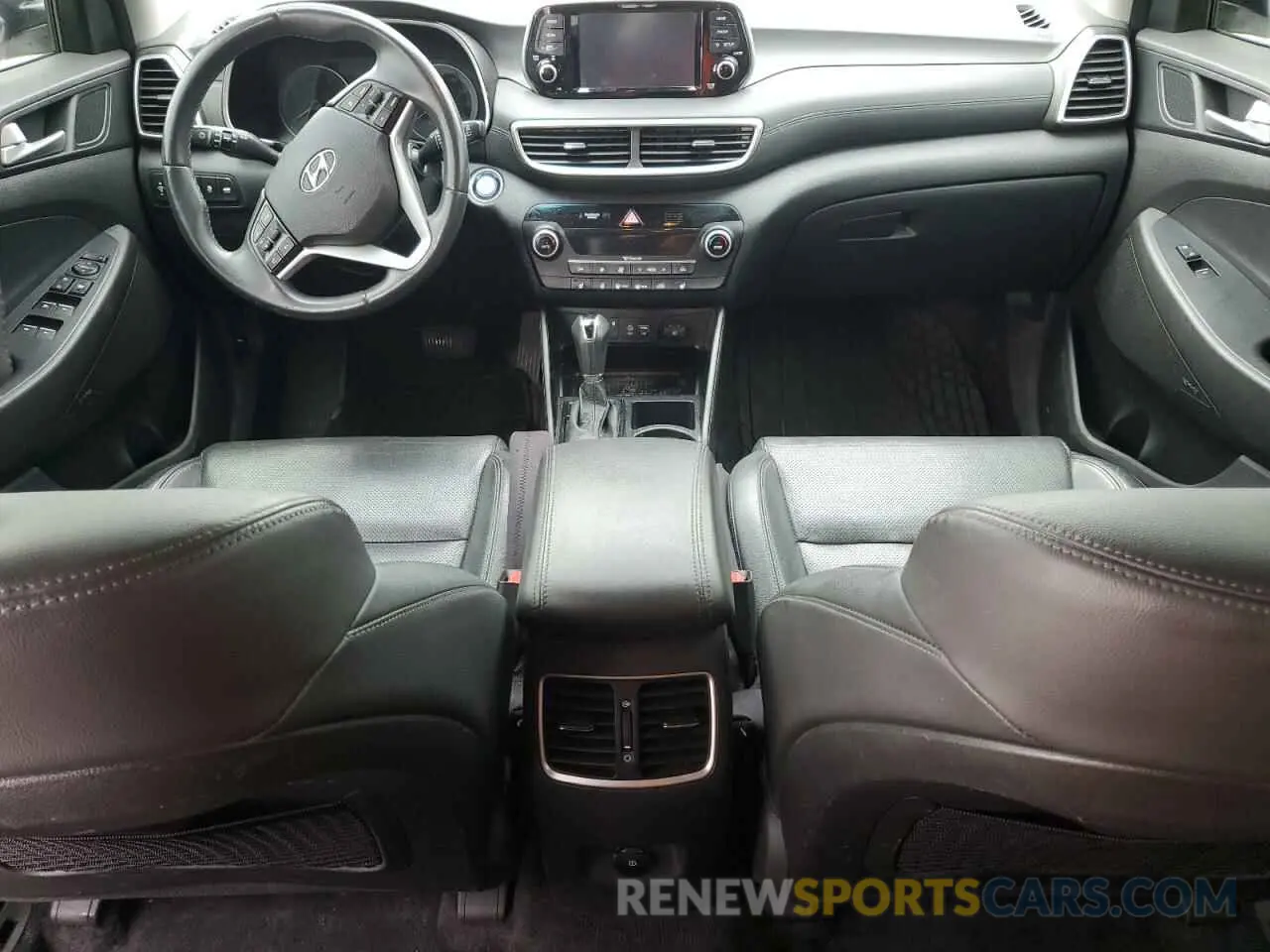 8 Photograph of a damaged car KM8J33AL8MU372248 HYUNDAI TUCSON 2021