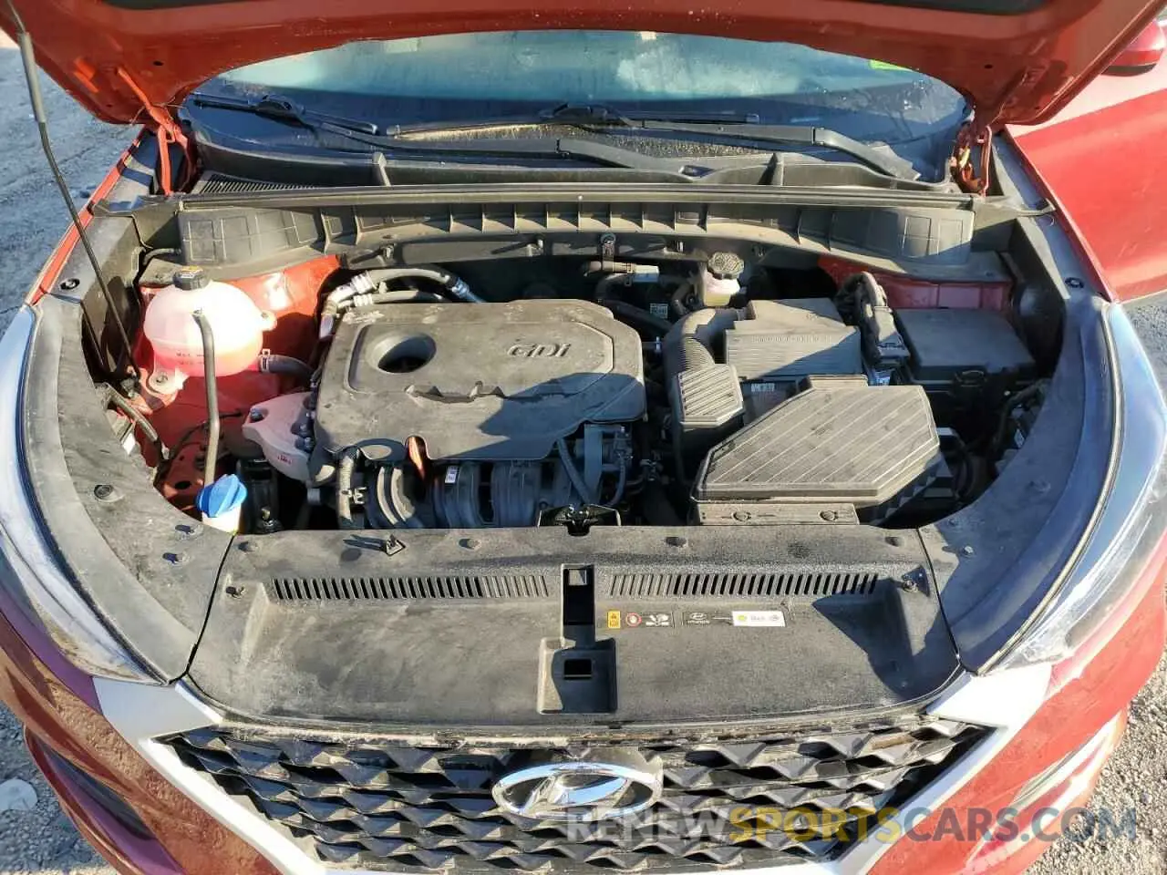 12 Photograph of a damaged car KM8J33AL8MU391804 HYUNDAI TUCSON 2021