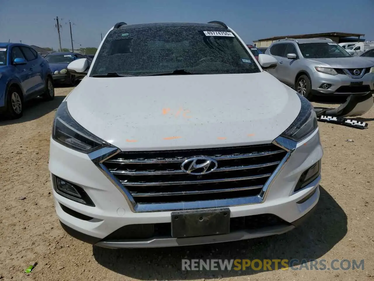 5 Photograph of a damaged car KM8J33AL9MU304931 HYUNDAI TUCSON 2021