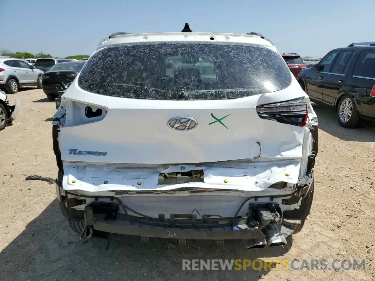 6 Photograph of a damaged car KM8J33AL9MU304931 HYUNDAI TUCSON 2021