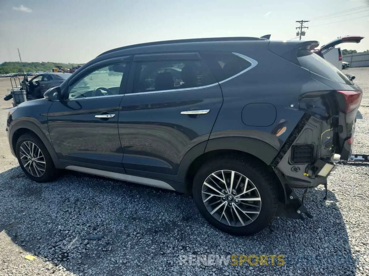 2 Photograph of a damaged car KM8J33AL9MU343048 HYUNDAI TUCSON 2021