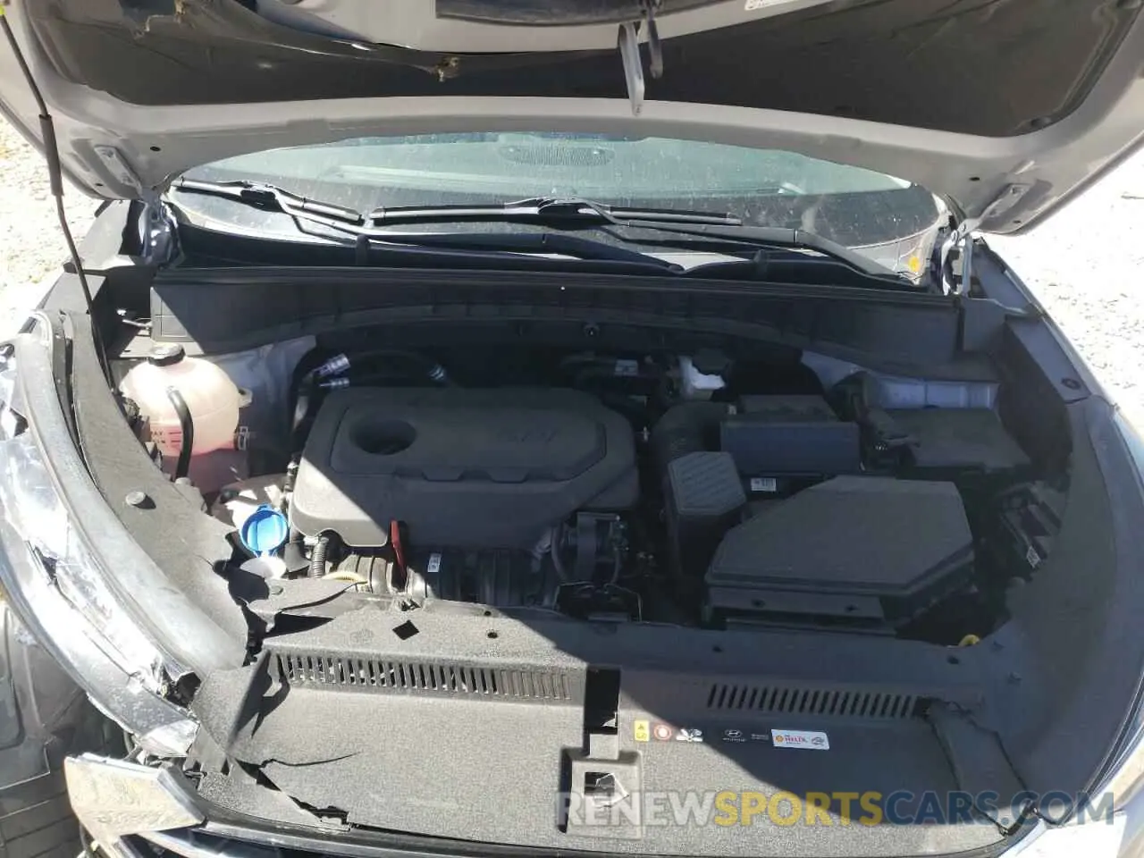 14 Photograph of a damaged car KM8J33AL9MU343812 HYUNDAI TUCSON 2021