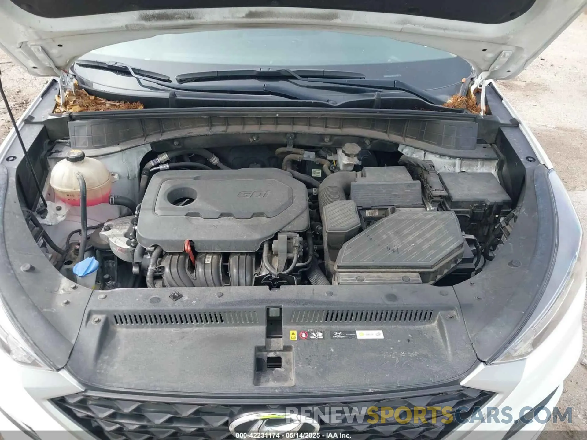 10 Photograph of a damaged car KM8J33AL9MU372713 HYUNDAI TUCSON 2021