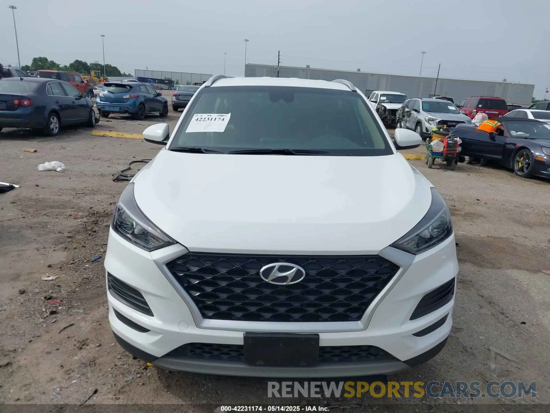 13 Photograph of a damaged car KM8J33AL9MU372713 HYUNDAI TUCSON 2021