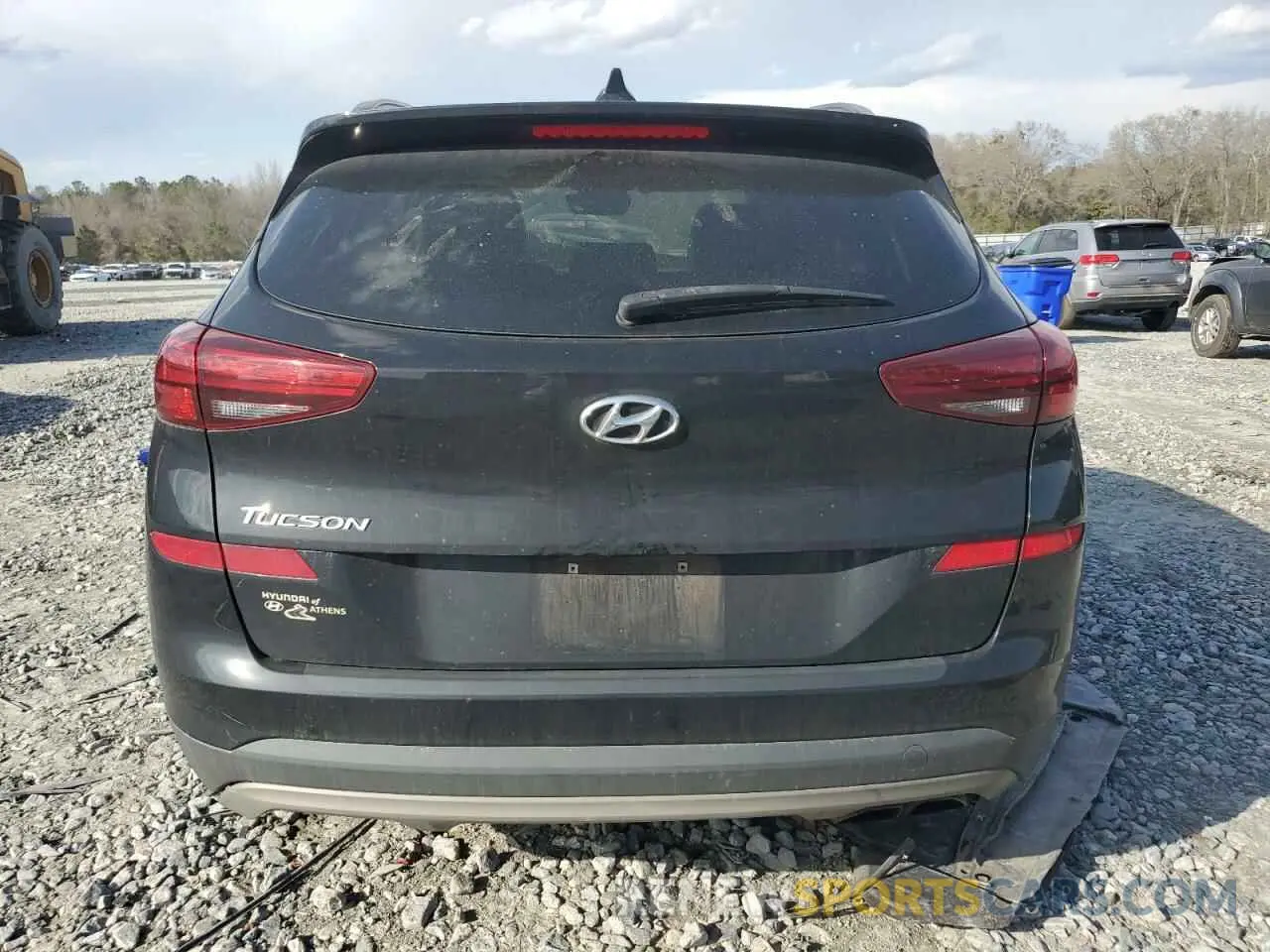 6 Photograph of a damaged car KM8J33ALXMU284138 HYUNDAI TUCSON 2021