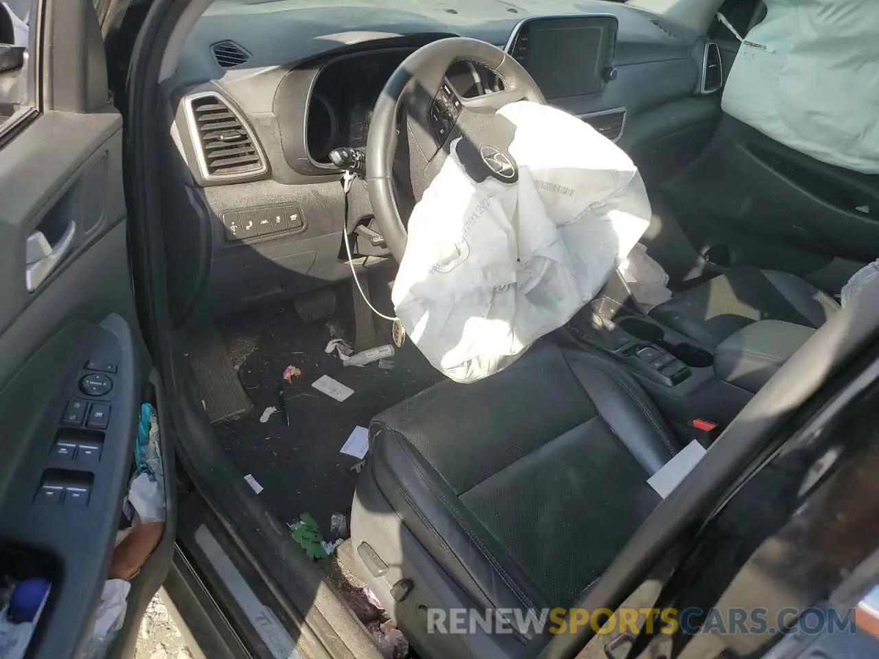 8 Photograph of a damaged car KM8J33ALXMU284138 HYUNDAI TUCSON 2021