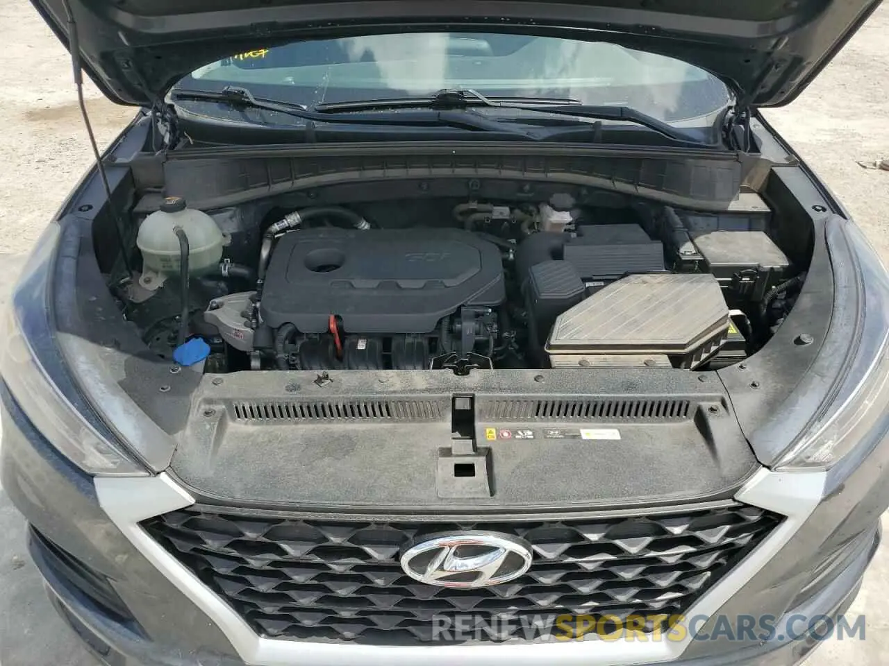 12 Photograph of a damaged car KM8J33ALXMU304744 HYUNDAI TUCSON 2021