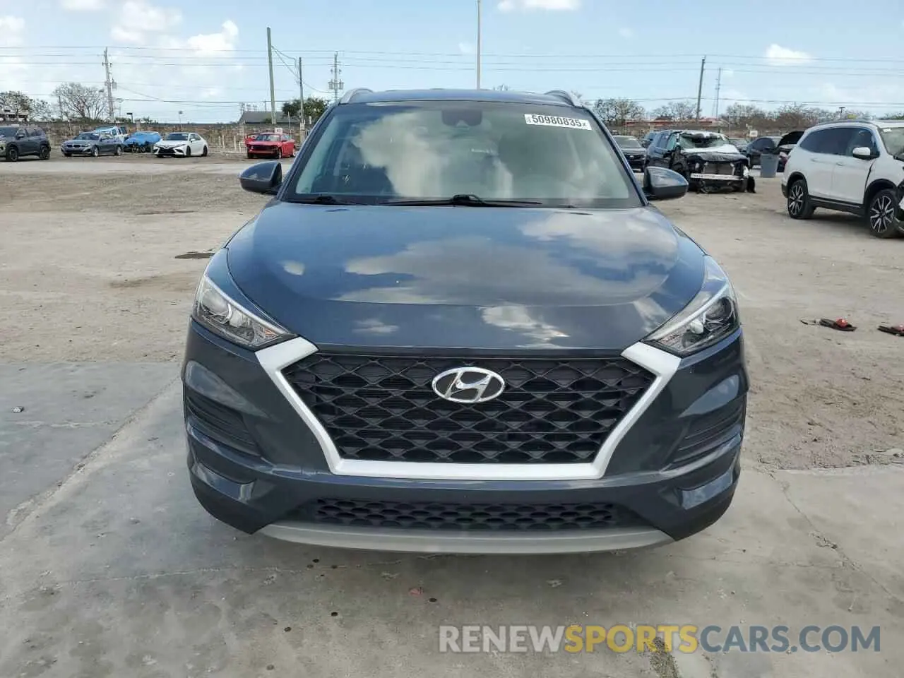 5 Photograph of a damaged car KM8J33ALXMU304744 HYUNDAI TUCSON 2021