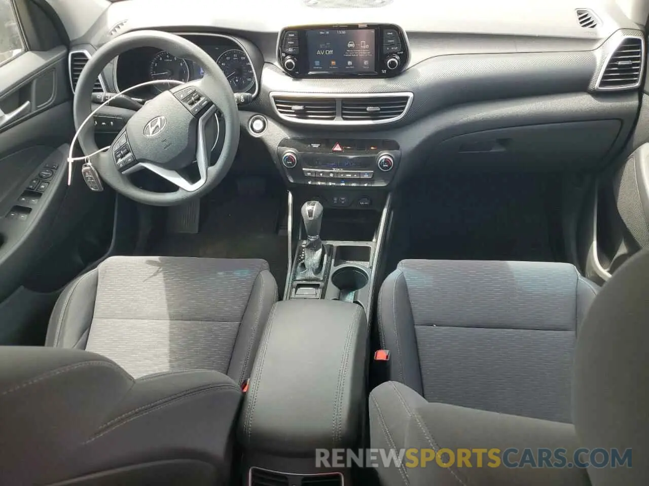 8 Photograph of a damaged car KM8J33ALXMU304744 HYUNDAI TUCSON 2021