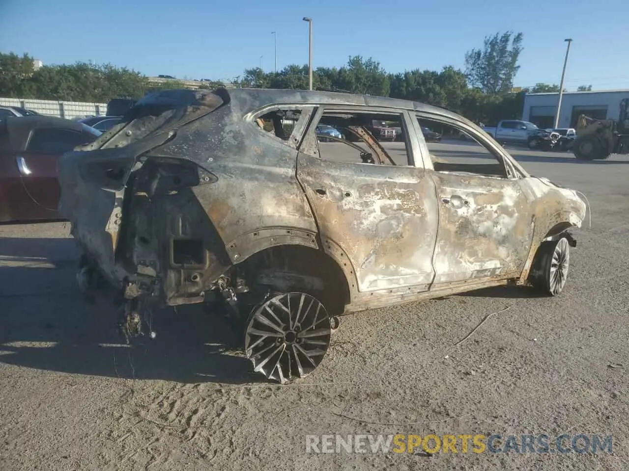 3 Photograph of a damaged car KM8J33ALXMU312097 HYUNDAI TUCSON 2021