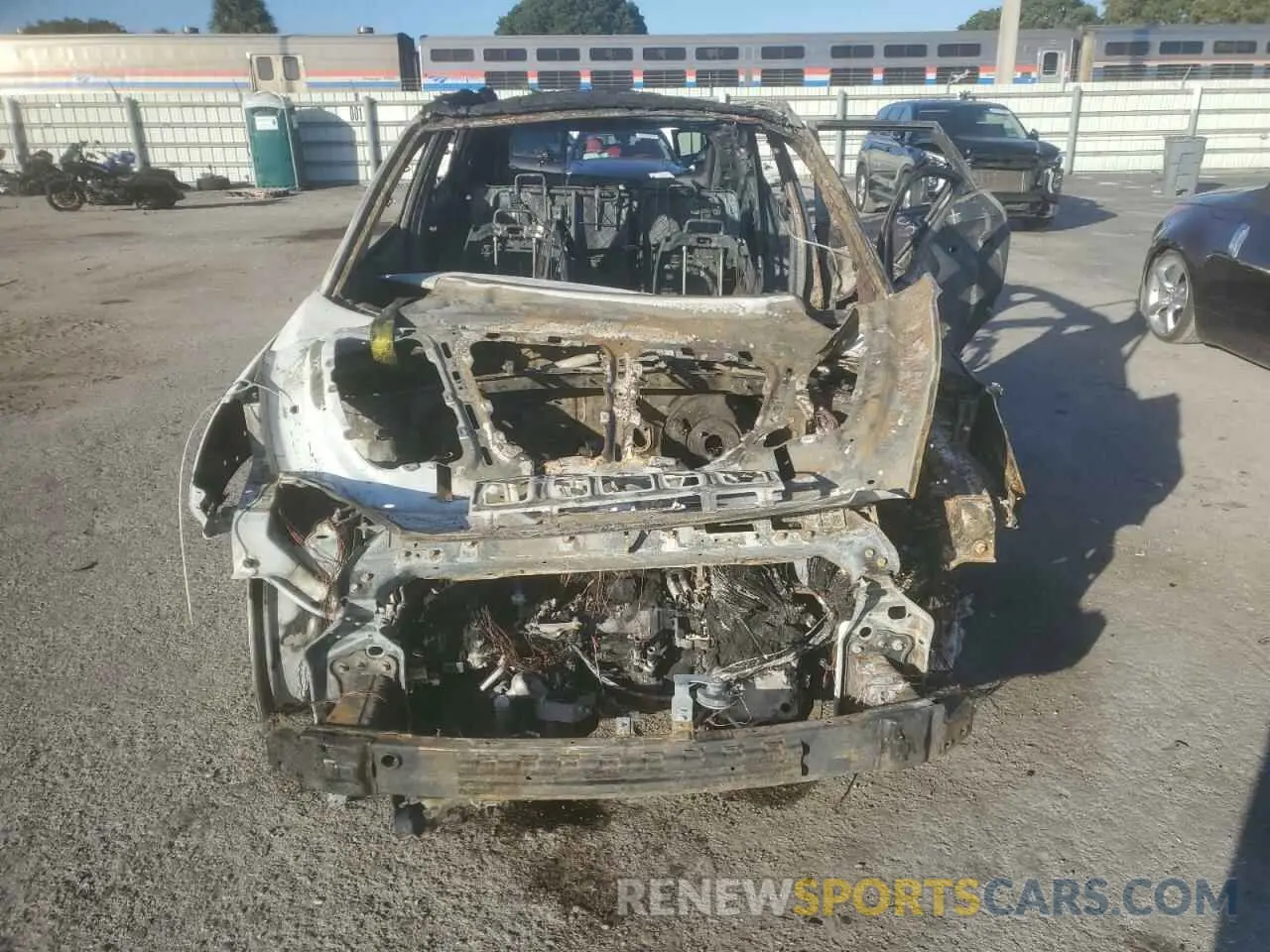 5 Photograph of a damaged car KM8J33ALXMU312097 HYUNDAI TUCSON 2021