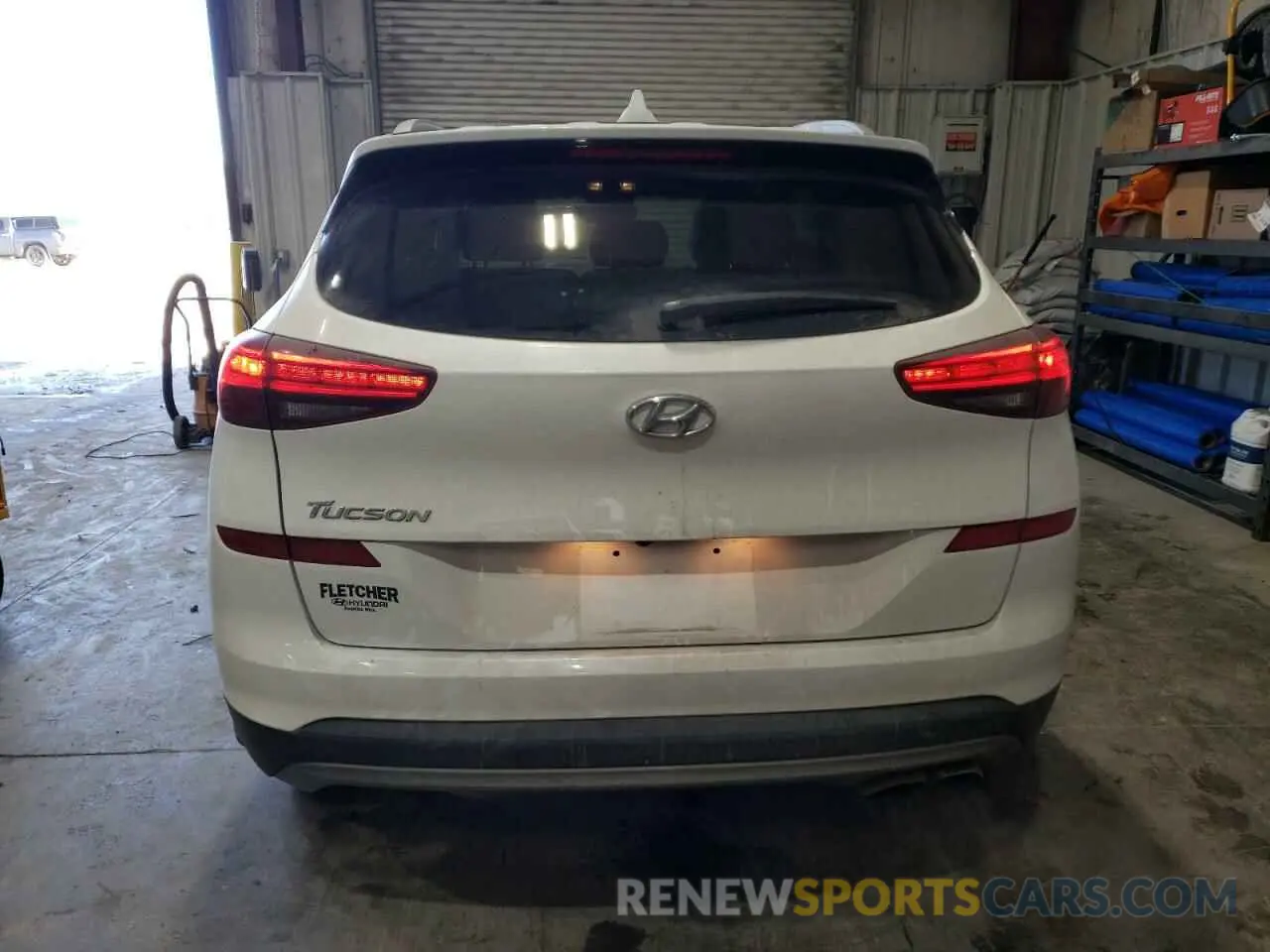 6 Photograph of a damaged car KM8J33ALXMU312794 HYUNDAI TUCSON 2021