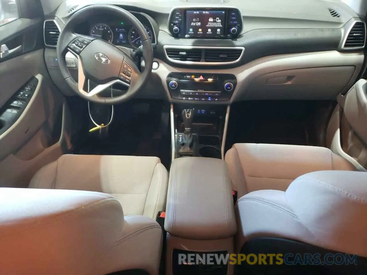 8 Photograph of a damaged car KM8J33ALXMU312794 HYUNDAI TUCSON 2021