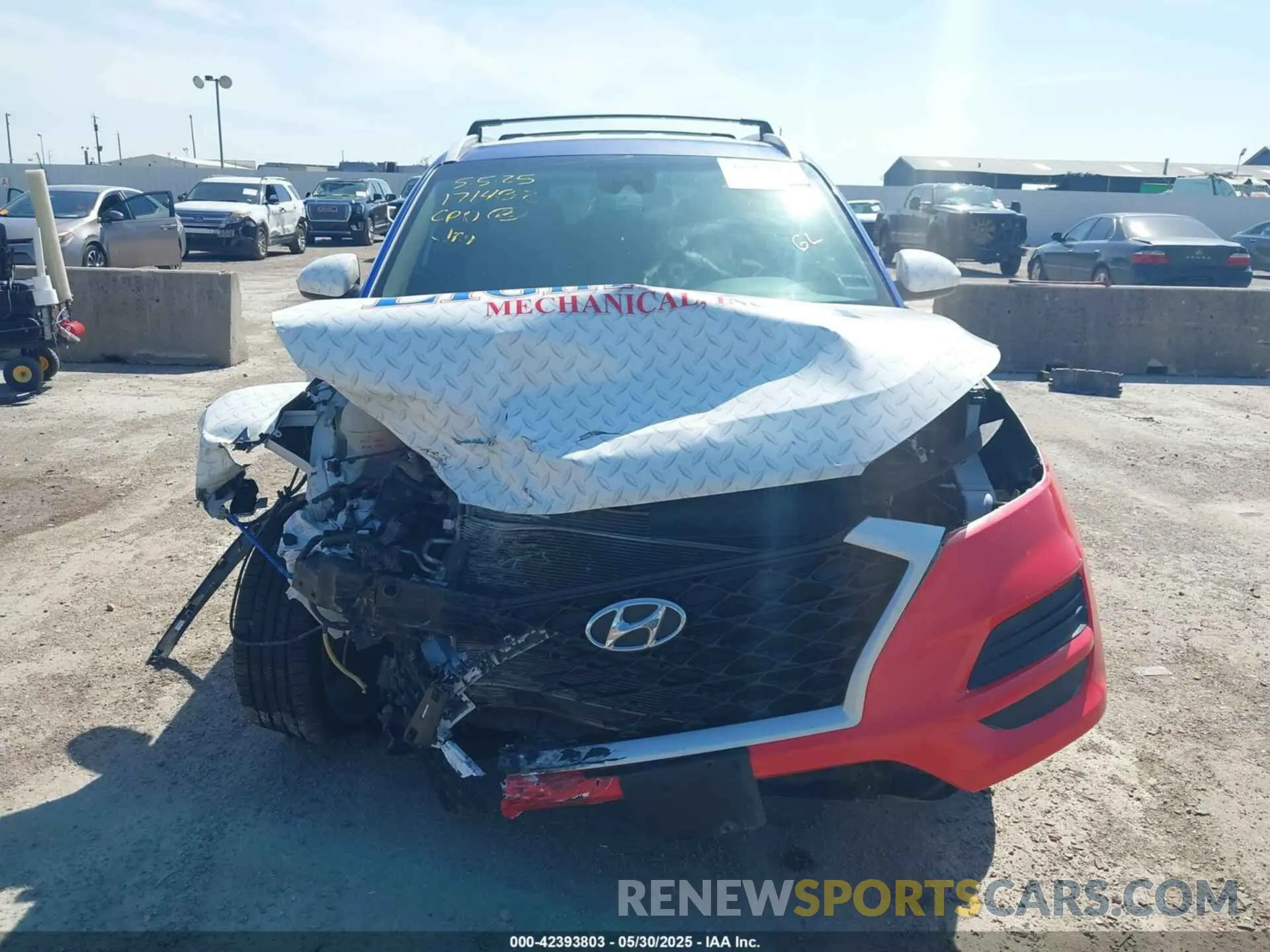 12 Photograph of a damaged car KM8J33ALXMU344712 HYUNDAI TUCSON 2021