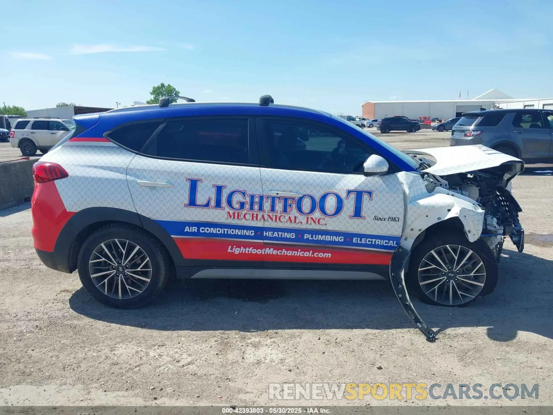13 Photograph of a damaged car KM8J33ALXMU344712 HYUNDAI TUCSON 2021
