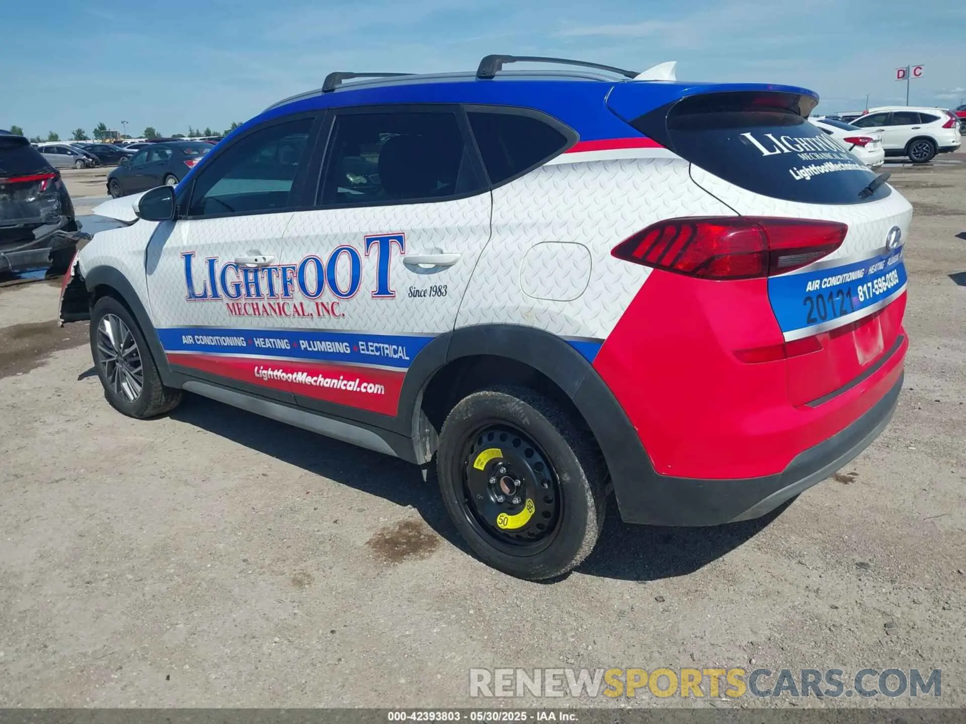 3 Photograph of a damaged car KM8J33ALXMU344712 HYUNDAI TUCSON 2021
