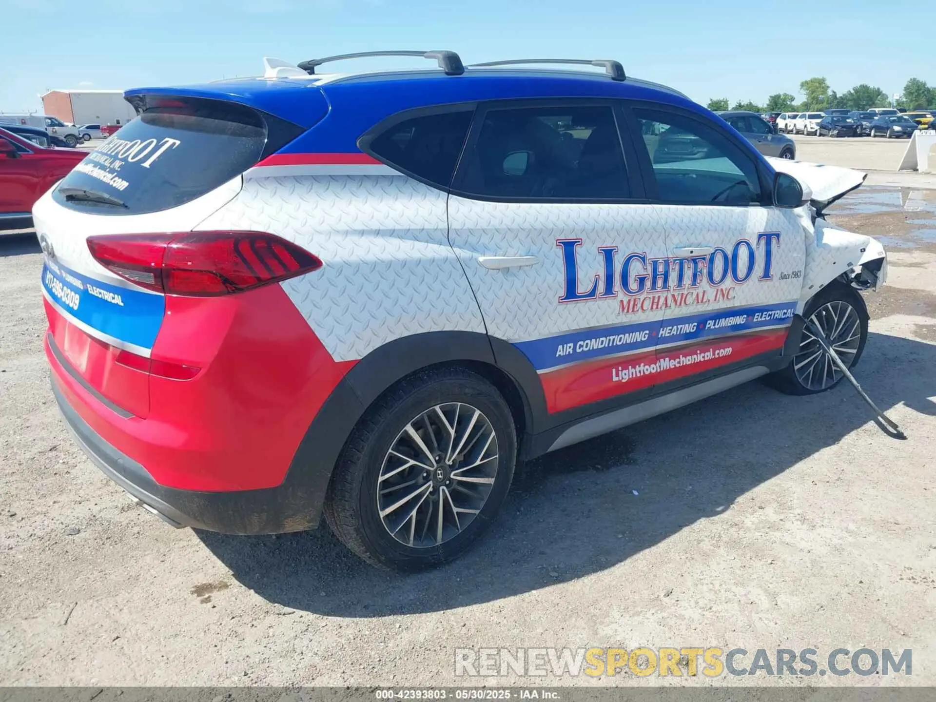 4 Photograph of a damaged car KM8J33ALXMU344712 HYUNDAI TUCSON 2021