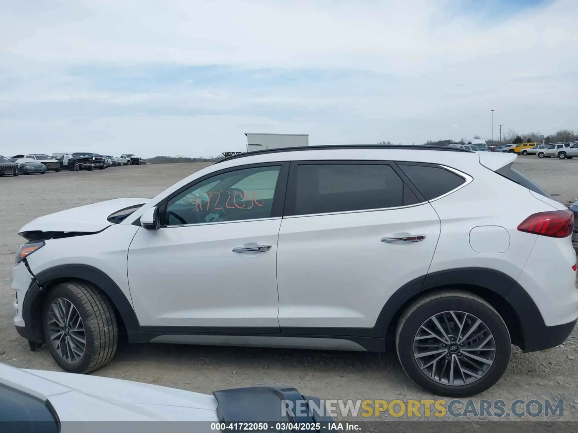 14 Photograph of a damaged car KM8J33ALXMU385020 HYUNDAI TUCSON 2021