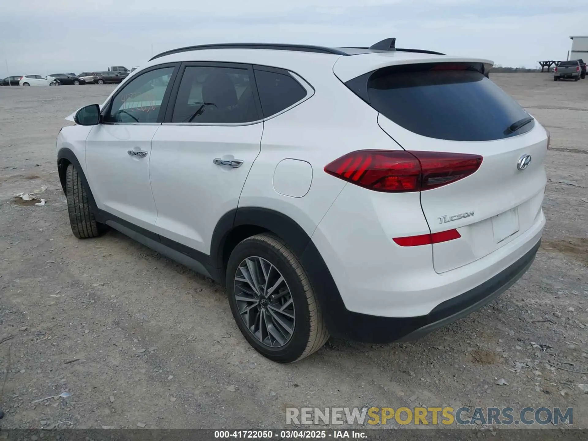 3 Photograph of a damaged car KM8J33ALXMU385020 HYUNDAI TUCSON 2021