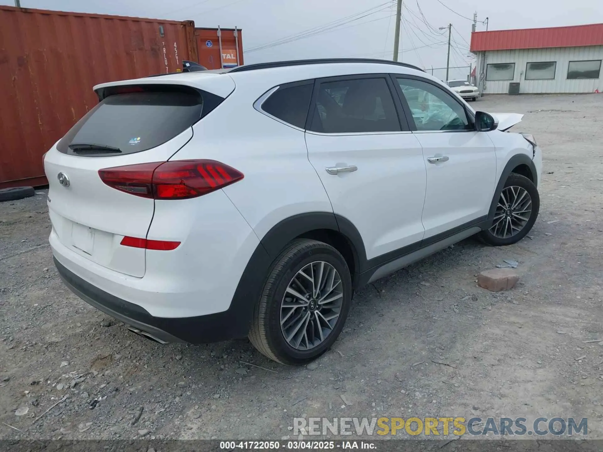 4 Photograph of a damaged car KM8J33ALXMU385020 HYUNDAI TUCSON 2021