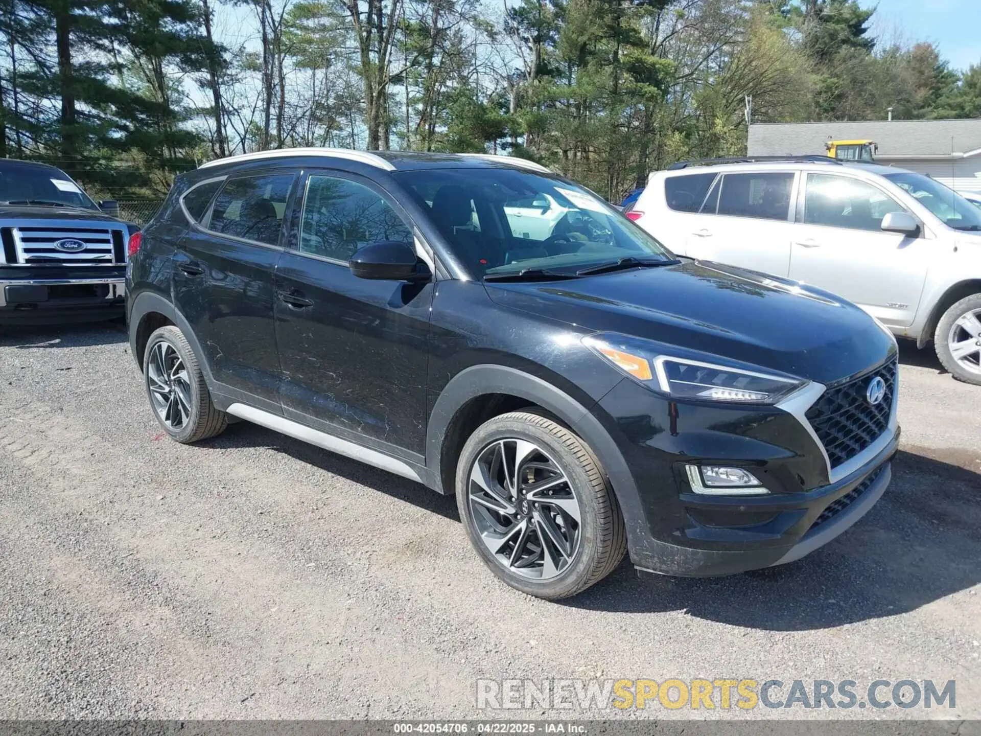 1 Photograph of a damaged car KM8J33ALXMU407601 HYUNDAI TUCSON 2021