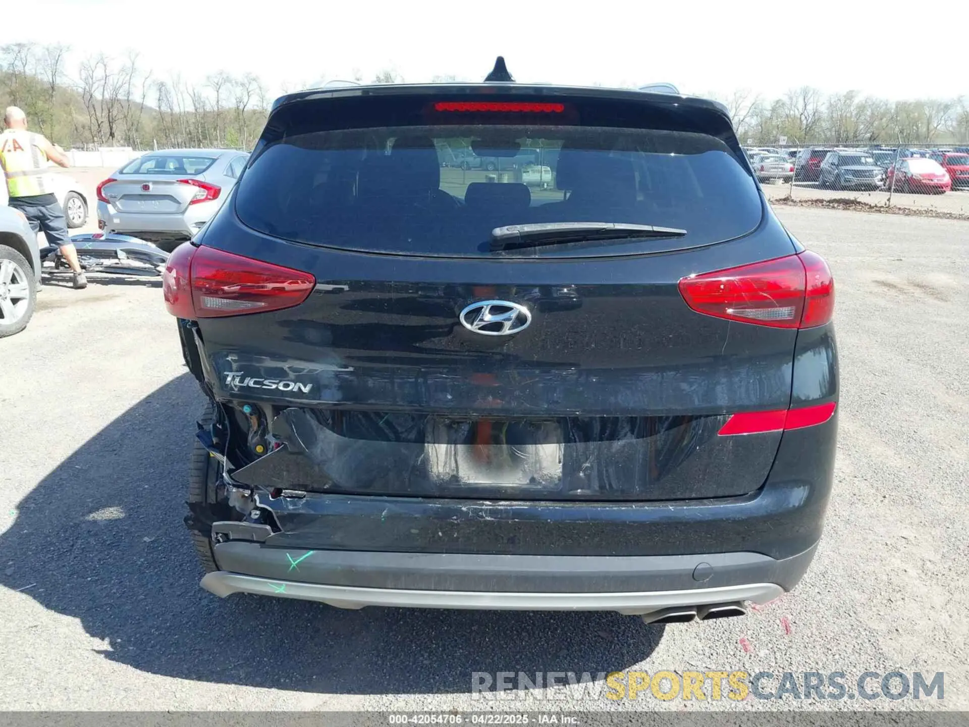 16 Photograph of a damaged car KM8J33ALXMU407601 HYUNDAI TUCSON 2021