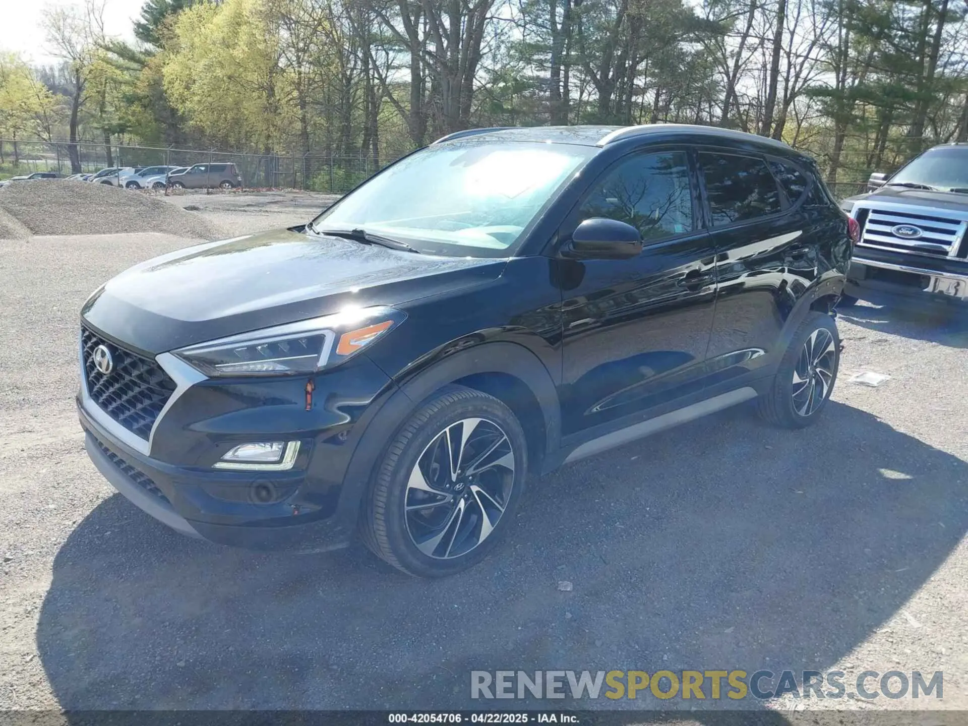 2 Photograph of a damaged car KM8J33ALXMU407601 HYUNDAI TUCSON 2021