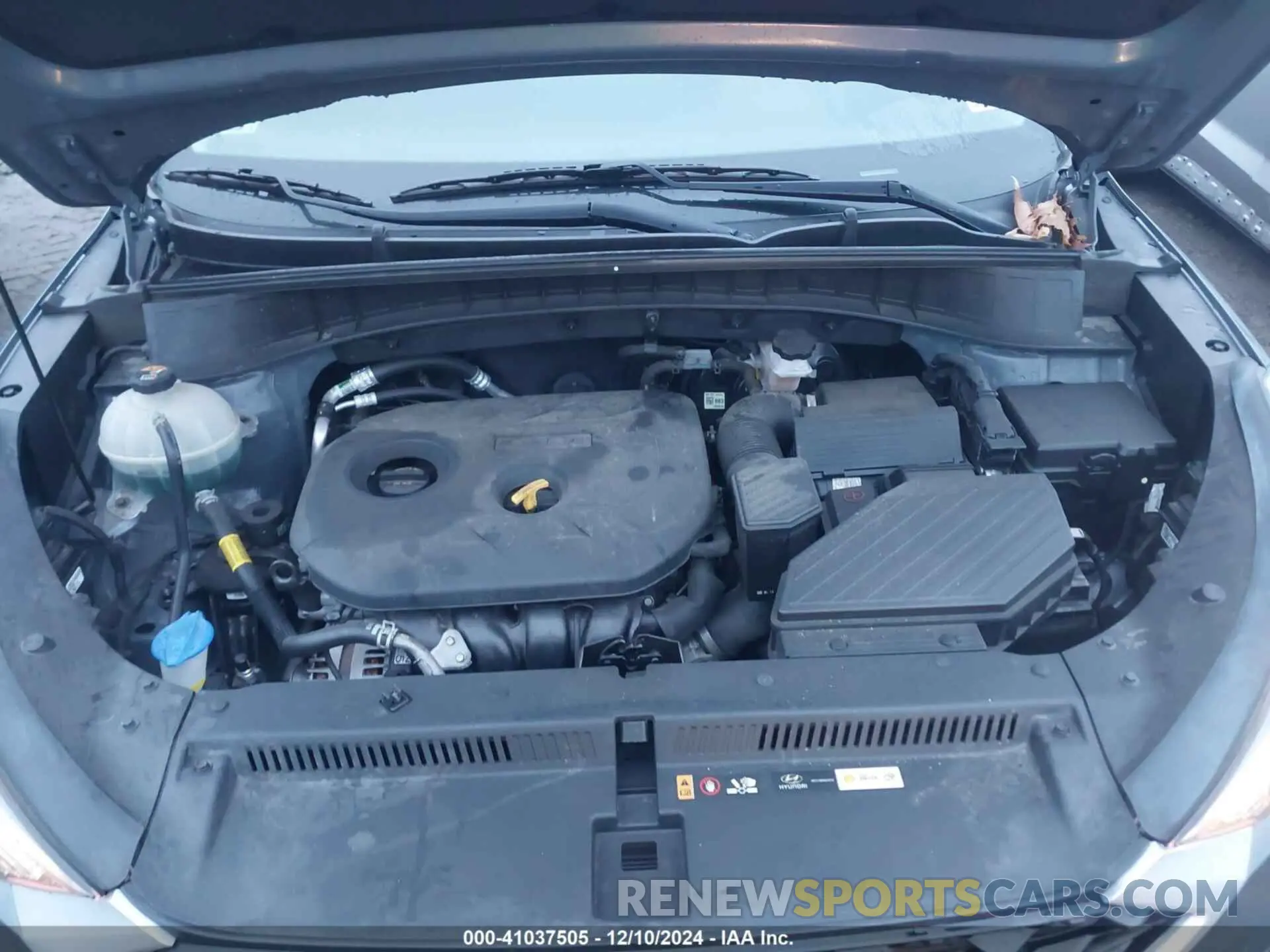 10 Photograph of a damaged car KM8J3CA41MU292752 HYUNDAI TUCSON 2021