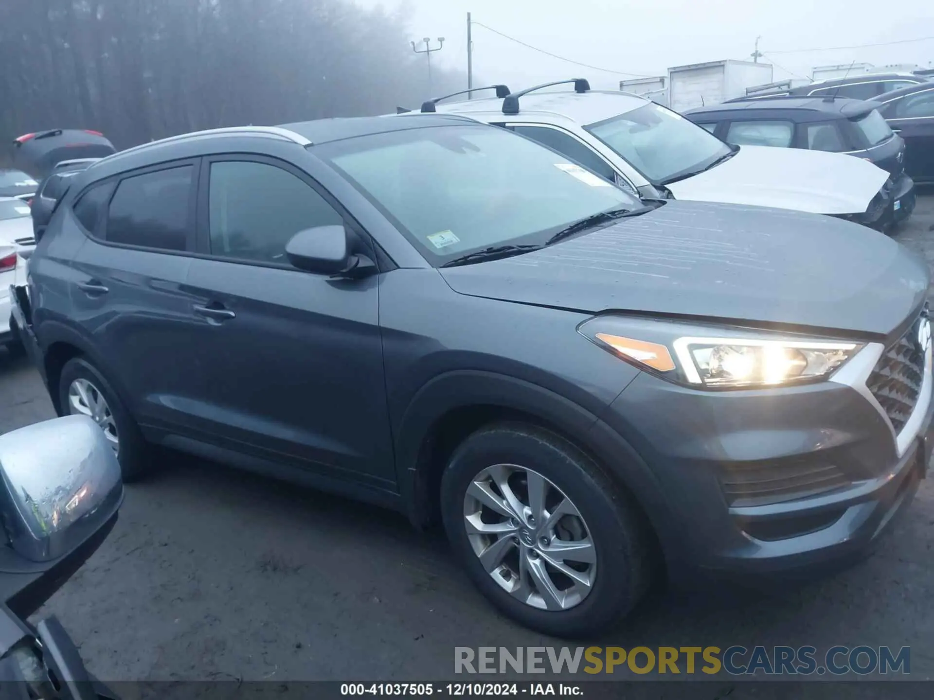 13 Photograph of a damaged car KM8J3CA41MU292752 HYUNDAI TUCSON 2021