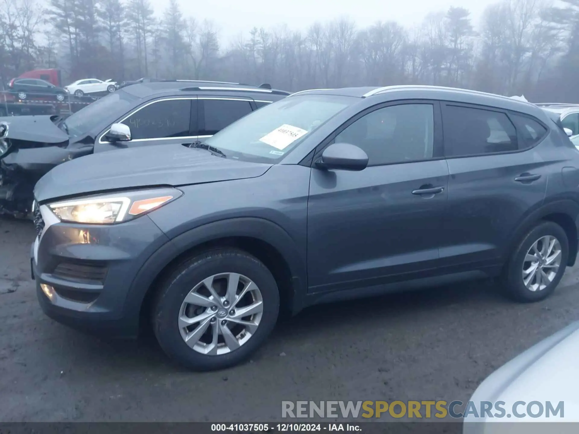 14 Photograph of a damaged car KM8J3CA41MU292752 HYUNDAI TUCSON 2021
