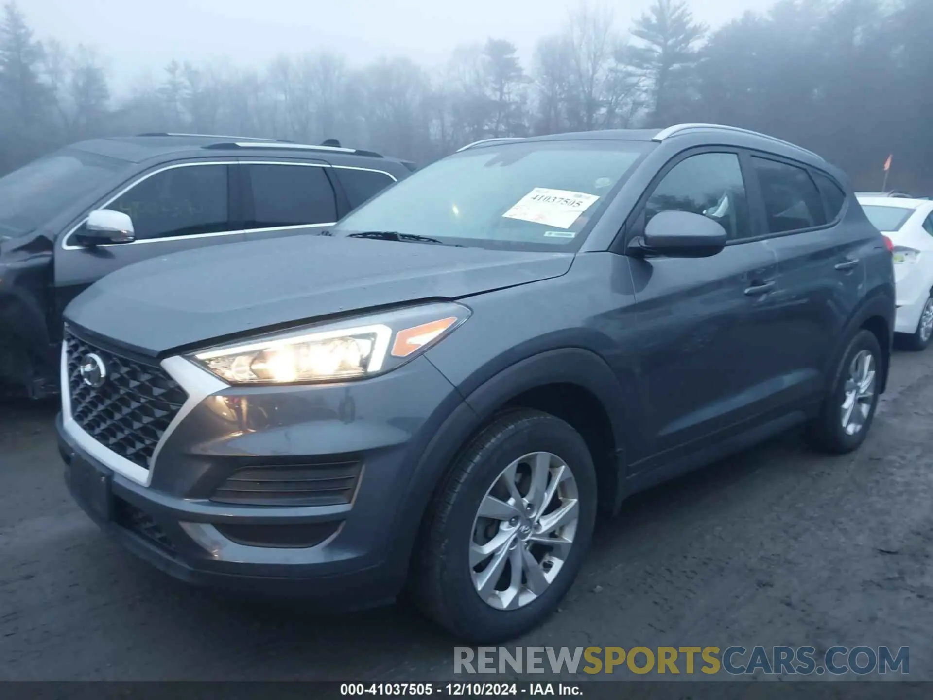 2 Photograph of a damaged car KM8J3CA41MU292752 HYUNDAI TUCSON 2021