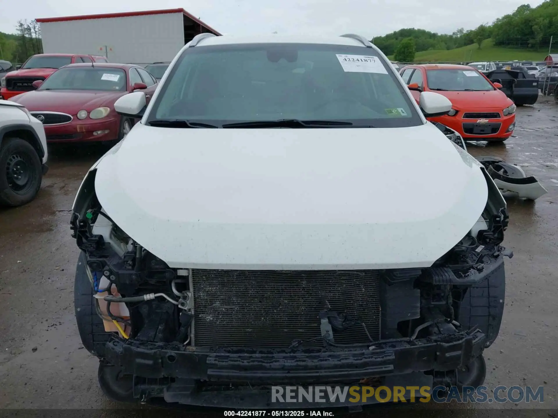 13 Photograph of a damaged car KM8J3CA41MU327869 HYUNDAI TUCSON 2021