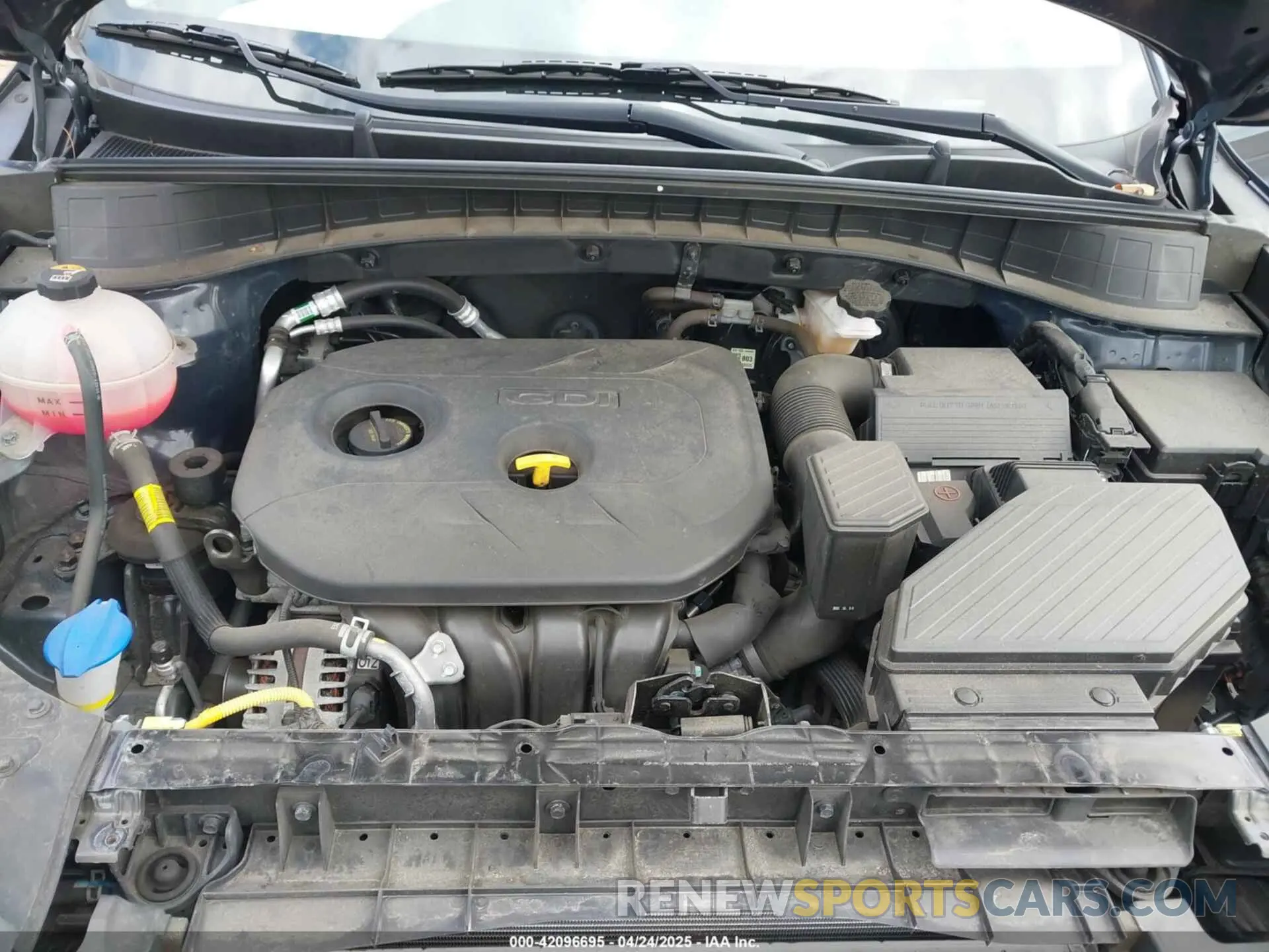 10 Photograph of a damaged car KM8J3CA41MU367997 HYUNDAI TUCSON 2021