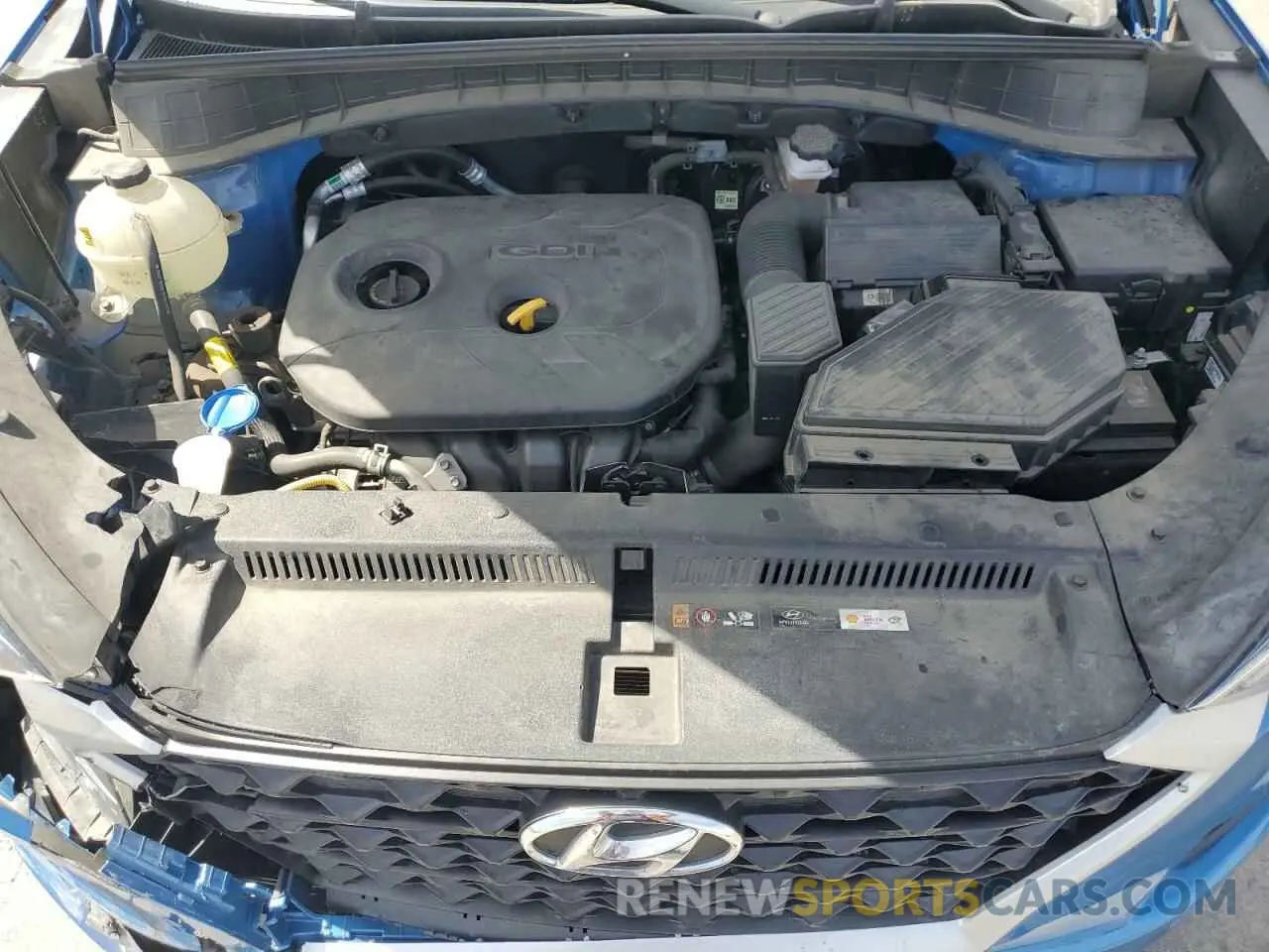 14 Photograph of a damaged car KM8J3CA44MU323251 HYUNDAI TUCSON 2021