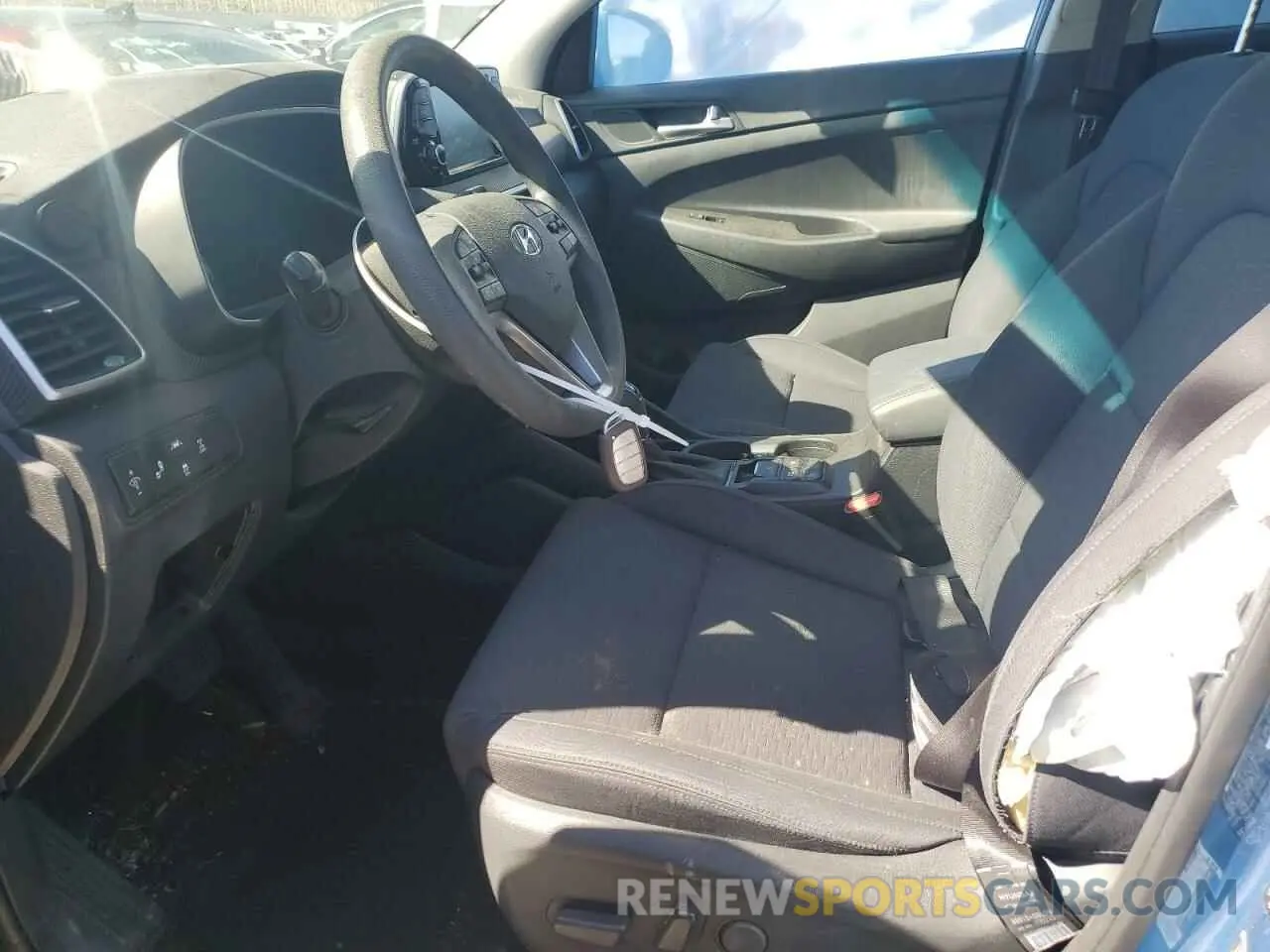 7 Photograph of a damaged car KM8J3CA44MU323251 HYUNDAI TUCSON 2021