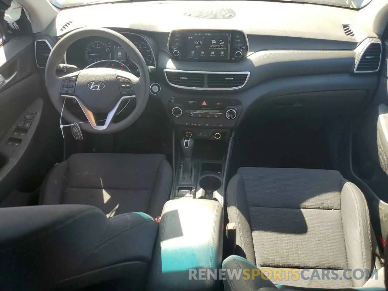 8 Photograph of a damaged car KM8J3CA44MU323251 HYUNDAI TUCSON 2021