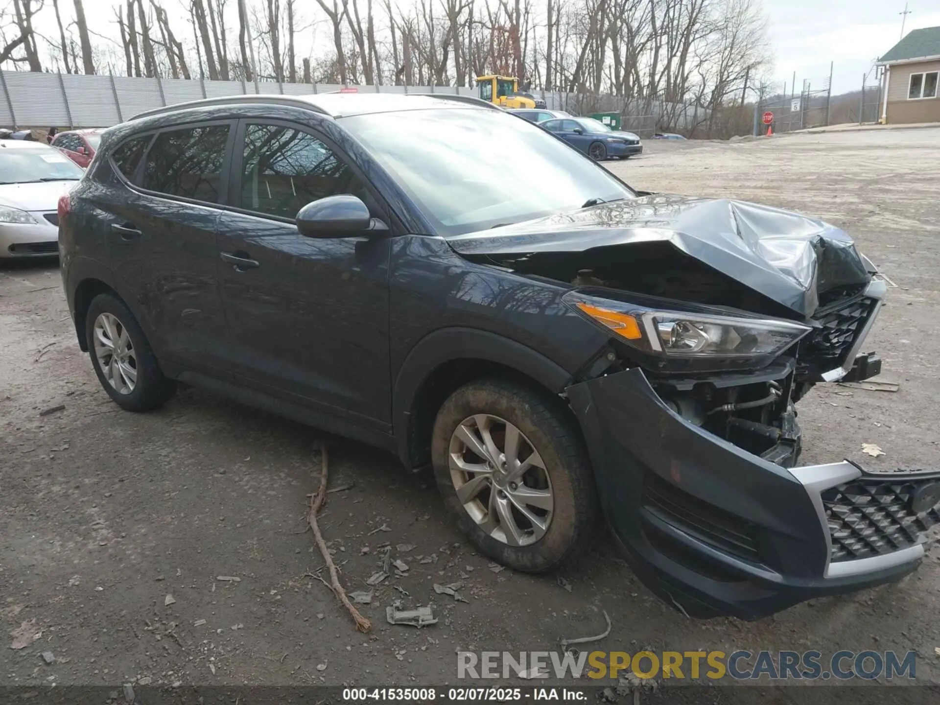 1 Photograph of a damaged car KM8J3CA44MU344679 HYUNDAI TUCSON 2021
