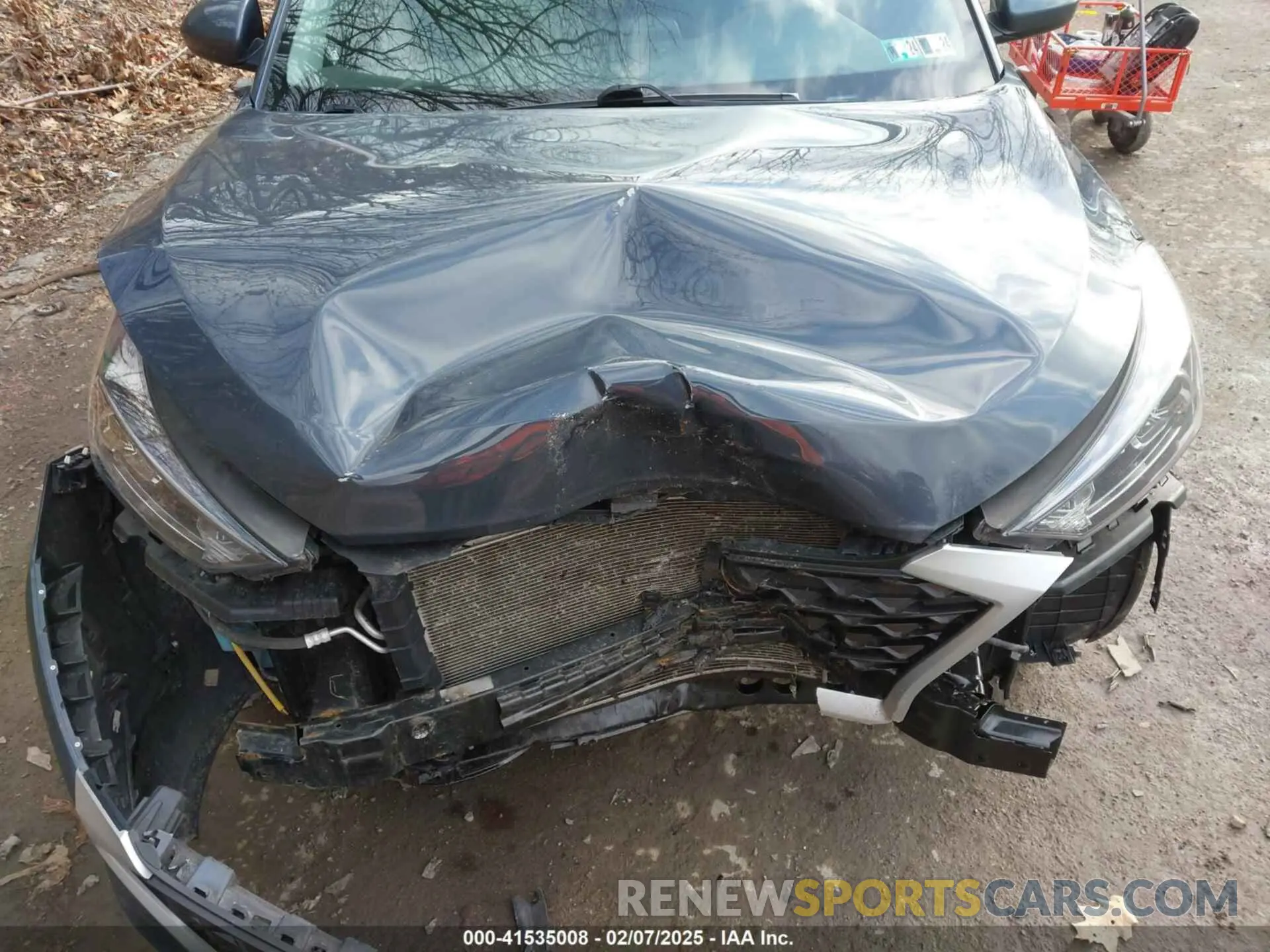 21 Photograph of a damaged car KM8J3CA44MU344679 HYUNDAI TUCSON 2021