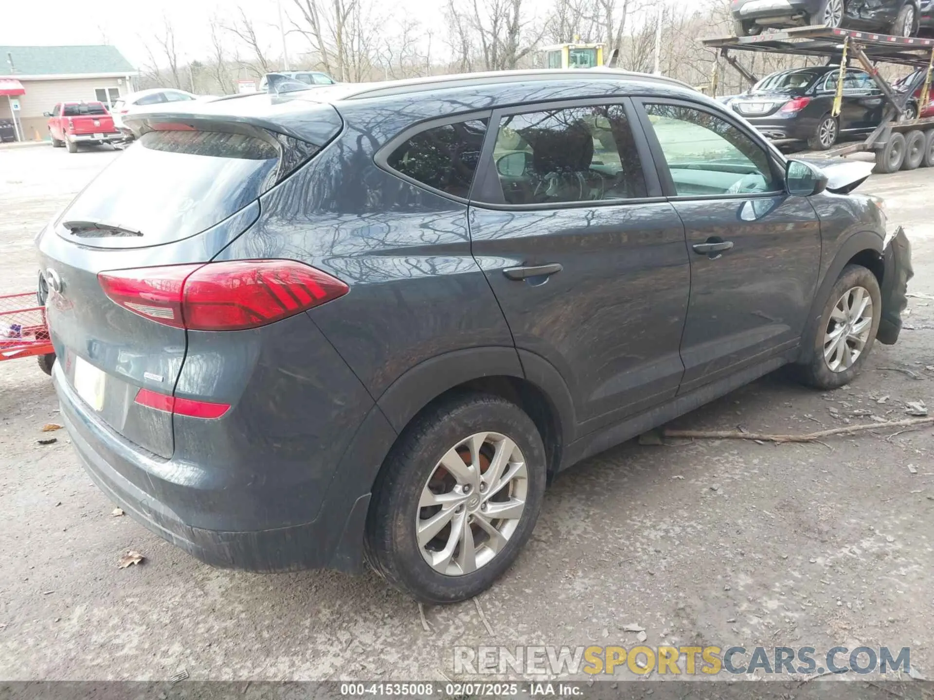 4 Photograph of a damaged car KM8J3CA44MU344679 HYUNDAI TUCSON 2021
