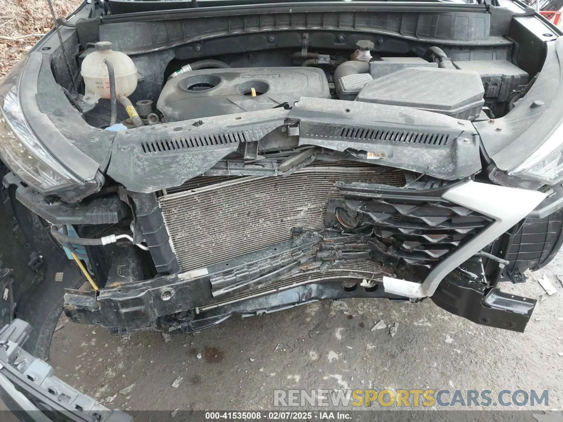 6 Photograph of a damaged car KM8J3CA44MU344679 HYUNDAI TUCSON 2021