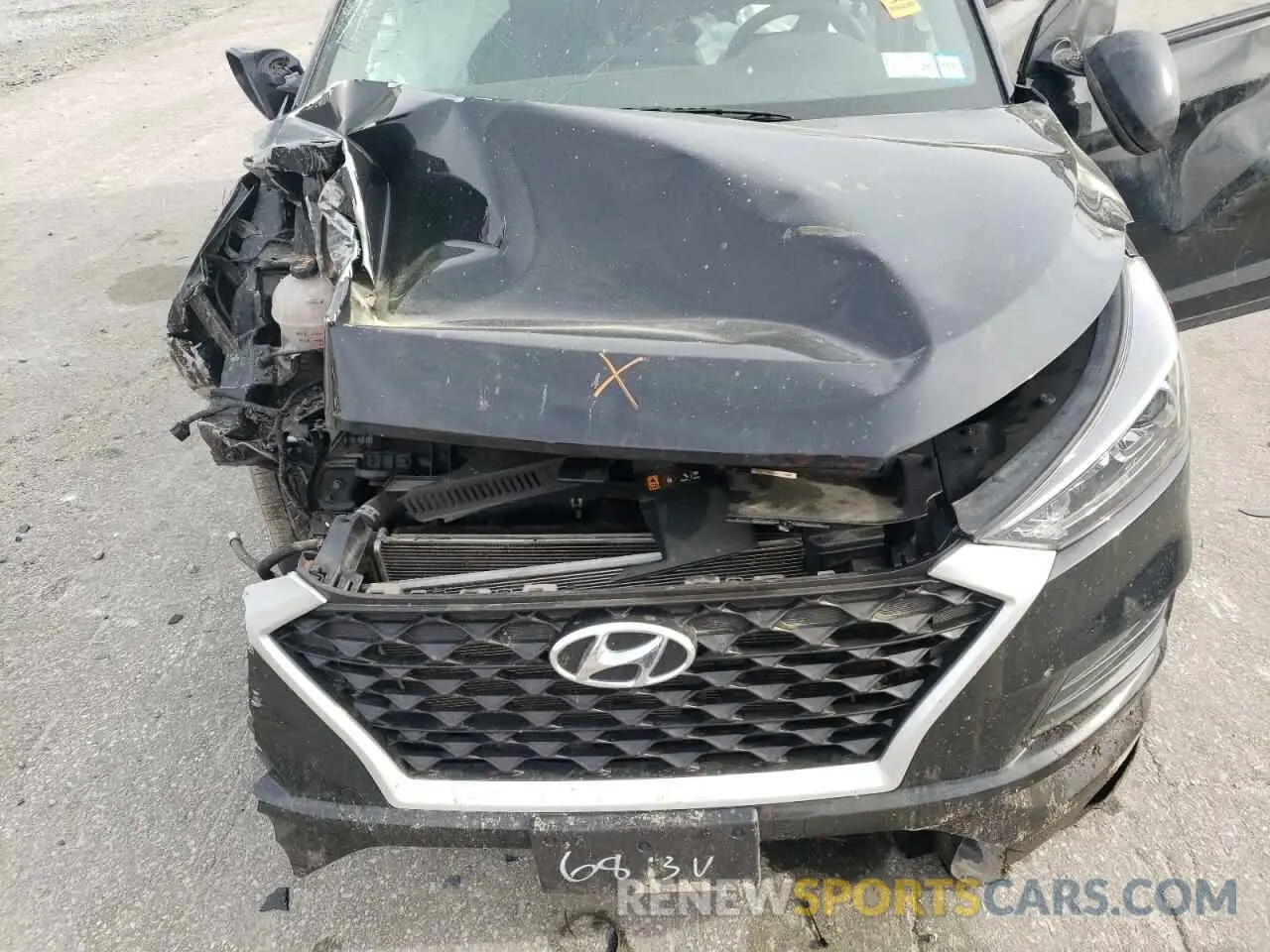 13 Photograph of a damaged car KM8J3CA44MU366813 HYUNDAI TUCSON 2021