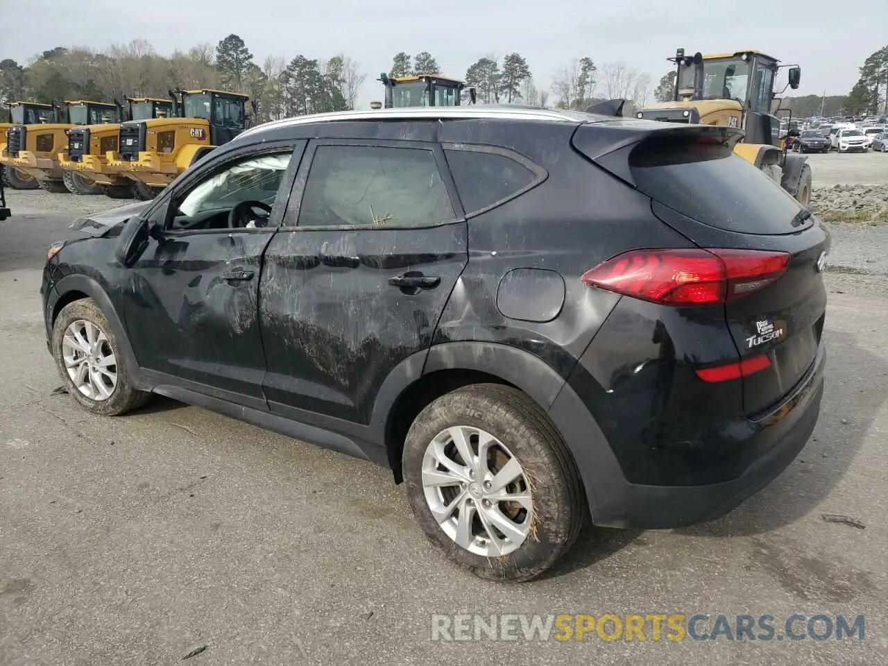 2 Photograph of a damaged car KM8J3CA44MU366813 HYUNDAI TUCSON 2021