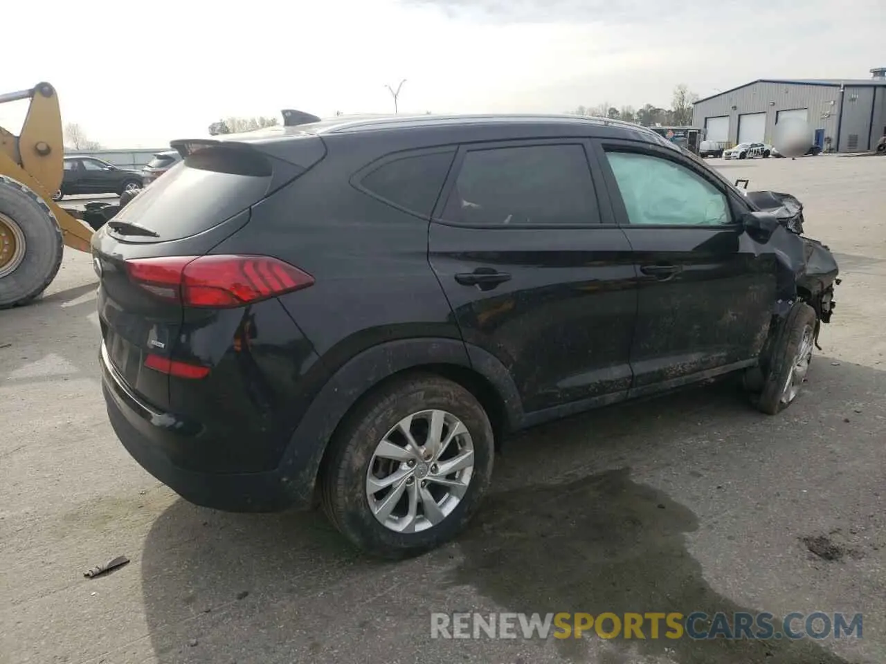 3 Photograph of a damaged car KM8J3CA44MU366813 HYUNDAI TUCSON 2021