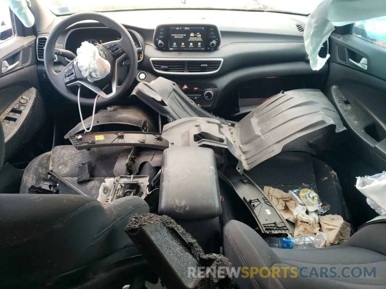 8 Photograph of a damaged car KM8J3CA44MU366813 HYUNDAI TUCSON 2021