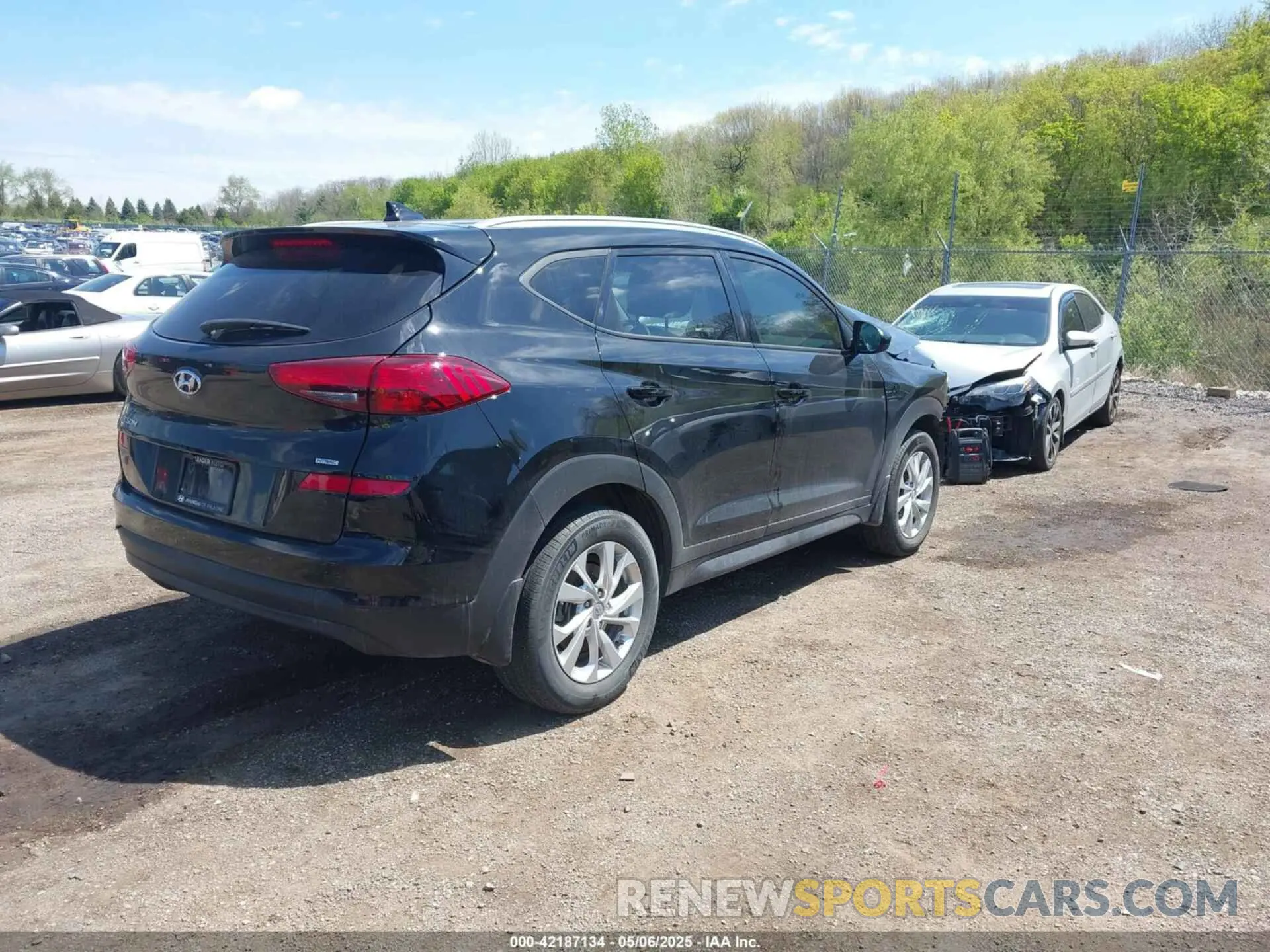 4 Photograph of a damaged car KM8J3CA46MU299602 HYUNDAI TUCSON 2021