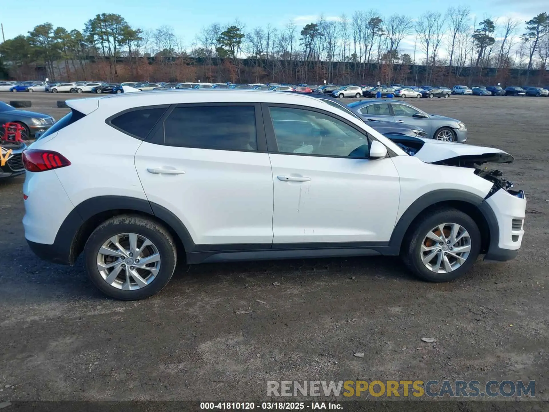 13 Photograph of a damaged car KM8J3CA46MU387064 HYUNDAI TUCSON 2021