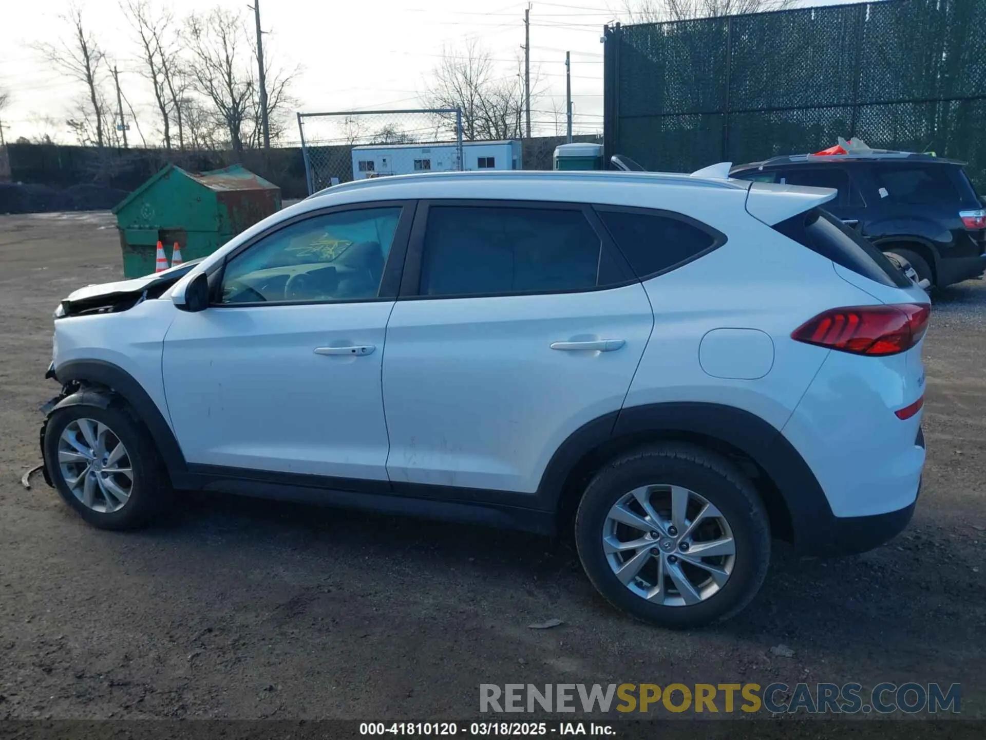 14 Photograph of a damaged car KM8J3CA46MU387064 HYUNDAI TUCSON 2021